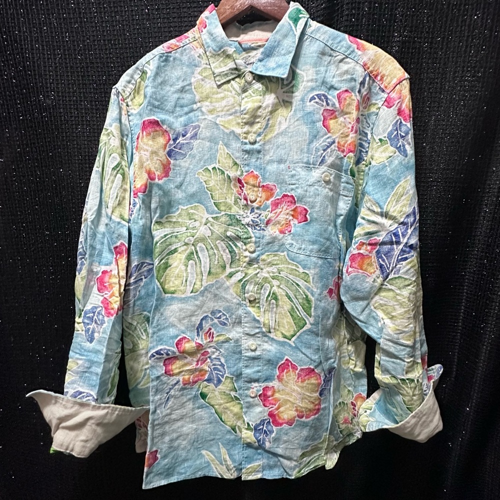 Tommy Bahama 100% Linen LS Shirt
